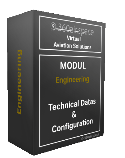 Aircraft engineering digital visualization module