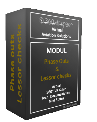 Aircraft phase-out and lessor checks digital twin module